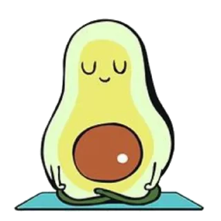 Avocado Guy @stickersb2b