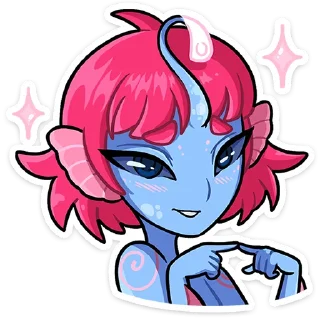 Лорелея от @TgSticker