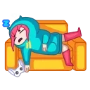😴