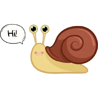Cute Snail
