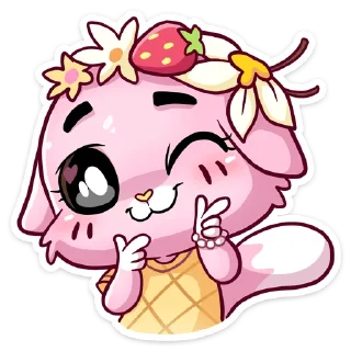 Клубничная Ванилька (@TgSticker)