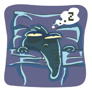 😴