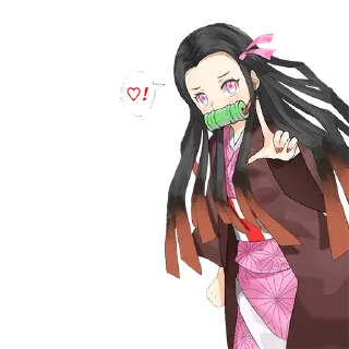 Nezuko @anime_stickers0