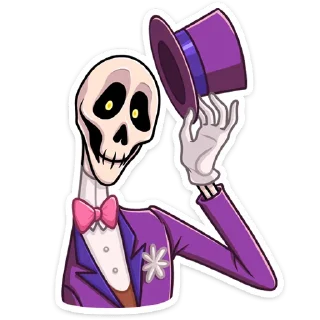 Господин Скелли (@TgSticker)