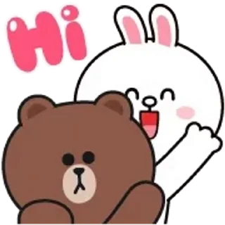 Brown & Cony 2 @SbornikStickers