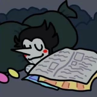 😪