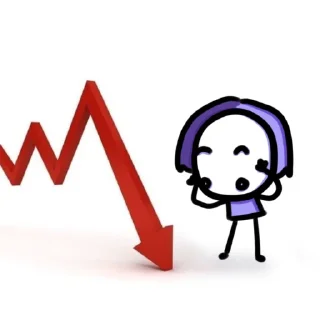 📉