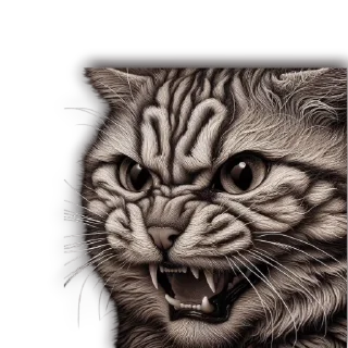 😾