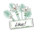 Flowers and greeting card