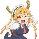 Kobayashi-san Chi no Maid Dragon @Nekosticker
