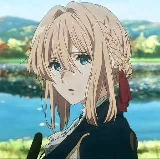 Вайолет эвергарден @anime_sticks