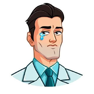 Главный врач • @stickers_vk