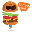 Burger @stickergo