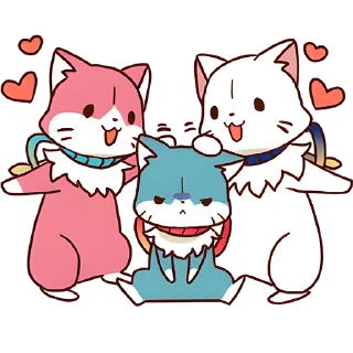 Коты братаны @Nyasticks