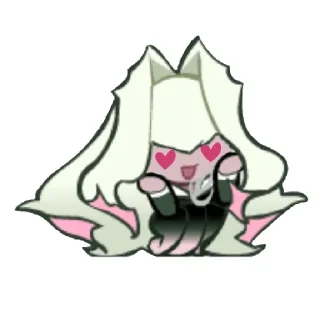 White ghost cookie
