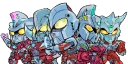 Ultraman-Gundam Crossover by @wu_nan