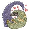 Funny Pangolin @ulyana_citer