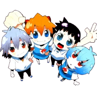 Evangelion School +Chibi