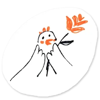 Be chicken @stickersb2b