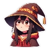 Megumin by Ai × @NeuralStickers