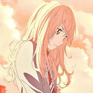 Твоя апрельская ложь @anime_stickerr