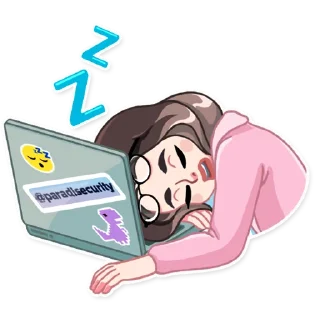 😴