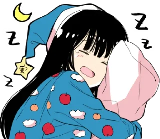 😪
