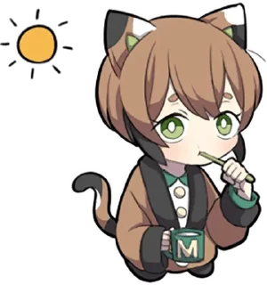 Cat Girls @stickersb2b