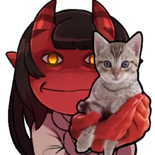 😾