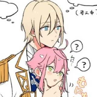 eichi & tori my little meow-meow :: @fStikBot