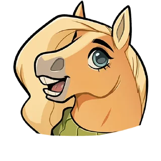 @Premium_Emojis_Telegram | Лошадка Карамелька Без Текста