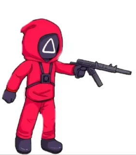 Squid Game Netflix @stickersb2b