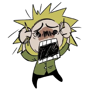😨