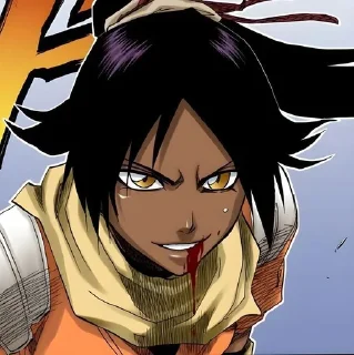 Yoruichi Shihoin @lycorisstickers :: @fStikBot