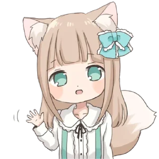 Девочка волчица @colored_emotions