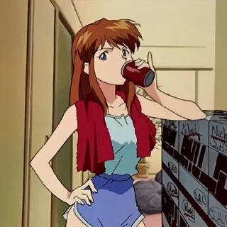 Аска крутышка :: @fStikBot