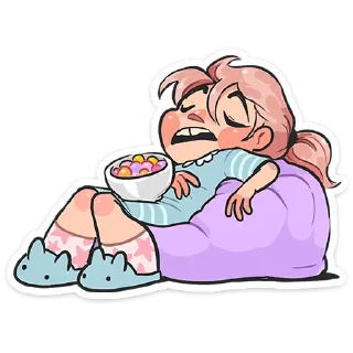 😴
