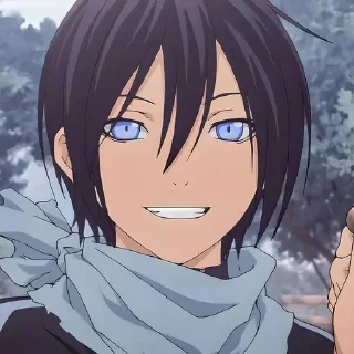Бездомный бог @anime_stickerr