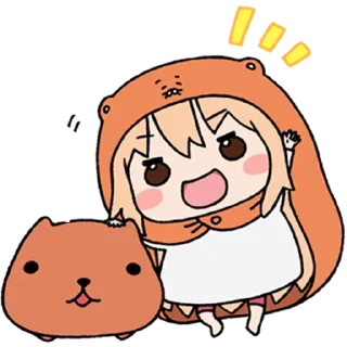 UMARU-chan @Nekosticker