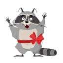 Racoon @stickersb2b