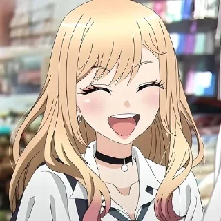 Марин Китагава @anime_stickerr