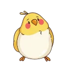 Birdie the Parrot  @TgSticker