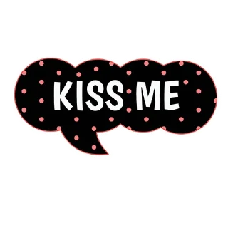 Kiss me @stickersb2b