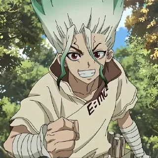 Доктор стоун @anime_stickerr