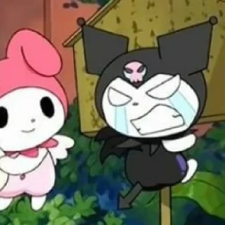 my melody and kuromi @STICKIT