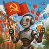 Красный Апгрейд @stickerus