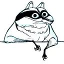 Raccoon - By Simkaye