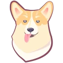 Corgi @stickersb2b