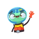 Alien Grisha  @TgSticker