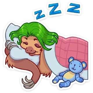 😴